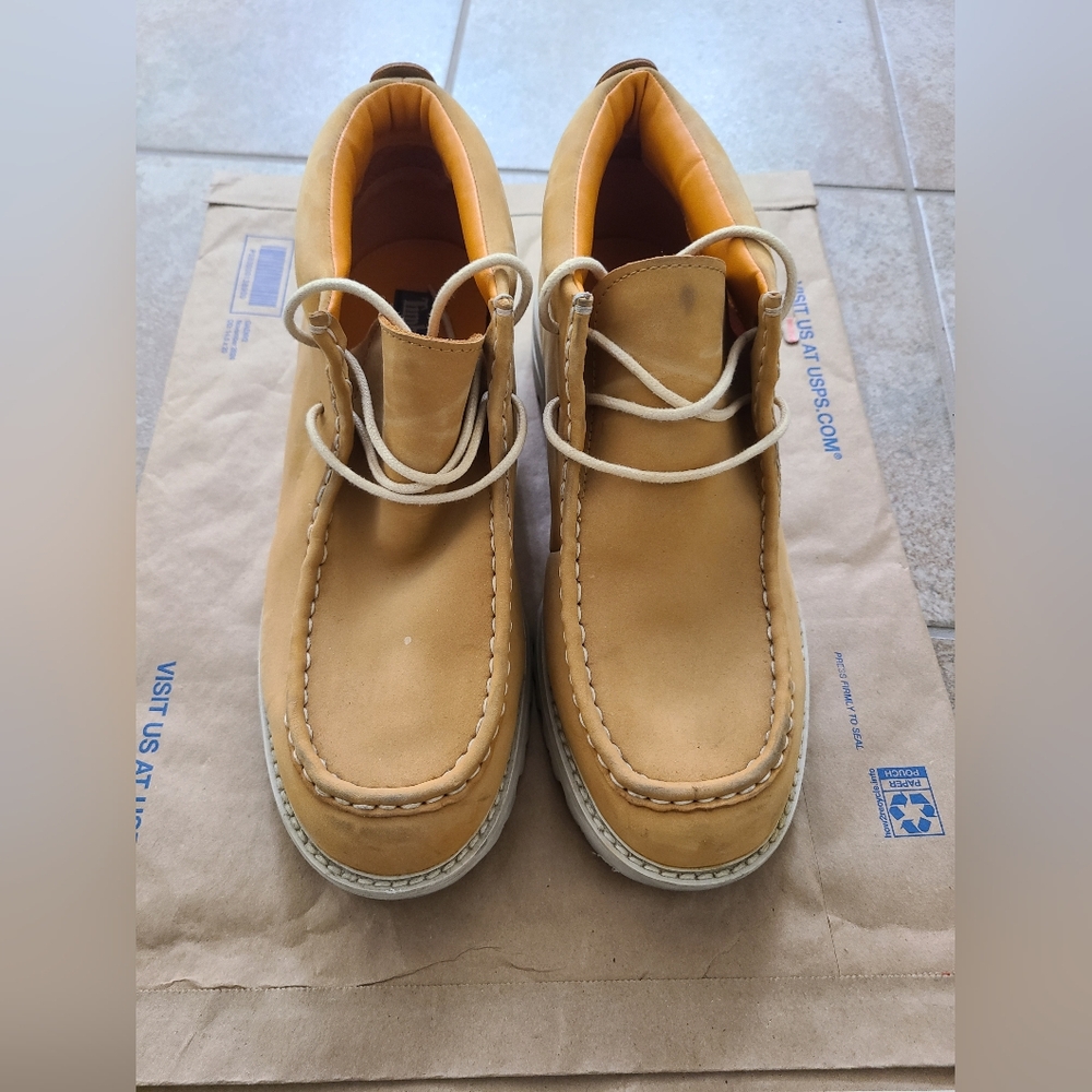 Timberland Tan Leather Boots